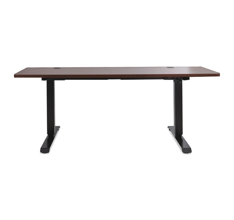 Alera 3-Stage Electric Adjustable Table Base w/Memory Controls, 25" to 50 3/4"H, Black HT3SAB