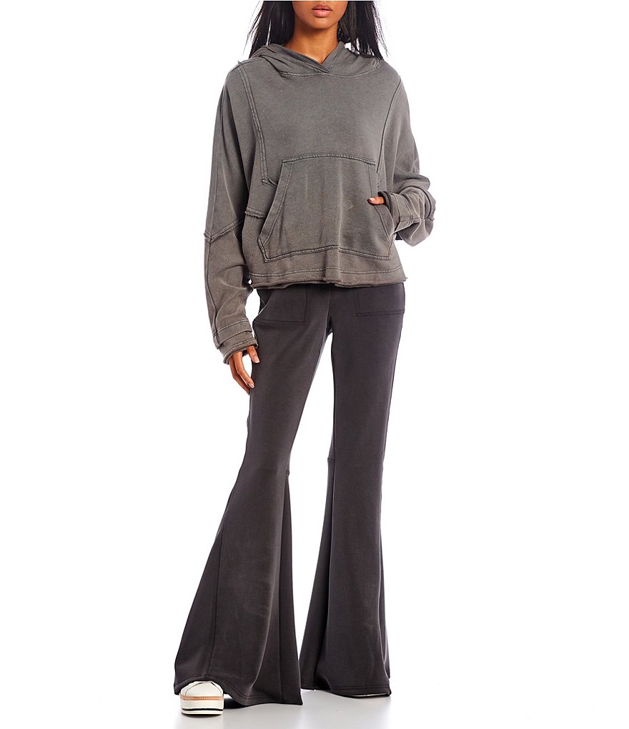 C&V Chelsea & Violet Coordinating Oversized Puff Sleeve Hoodie