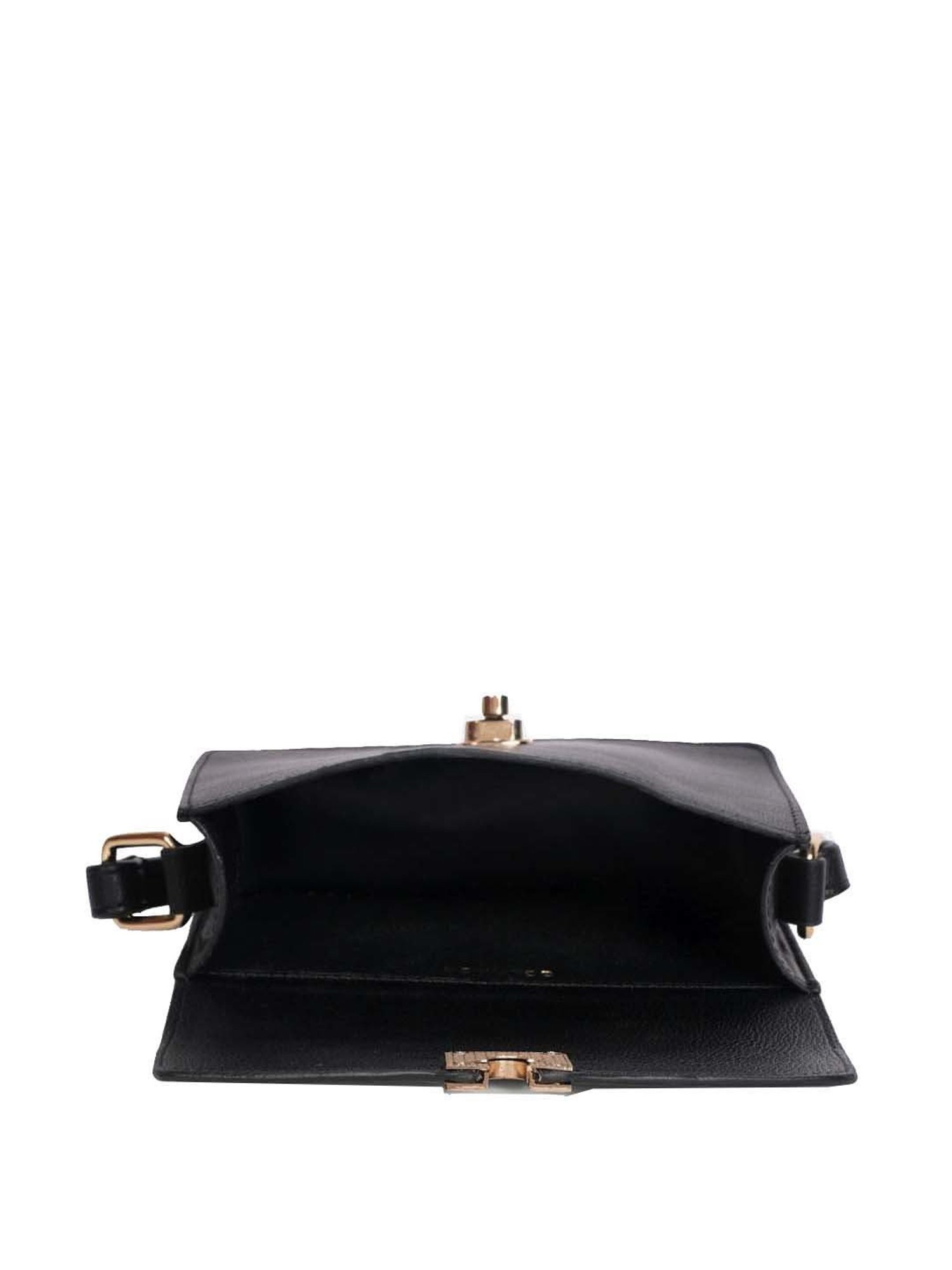 BELWABA Black Solid Small Sling Handbag