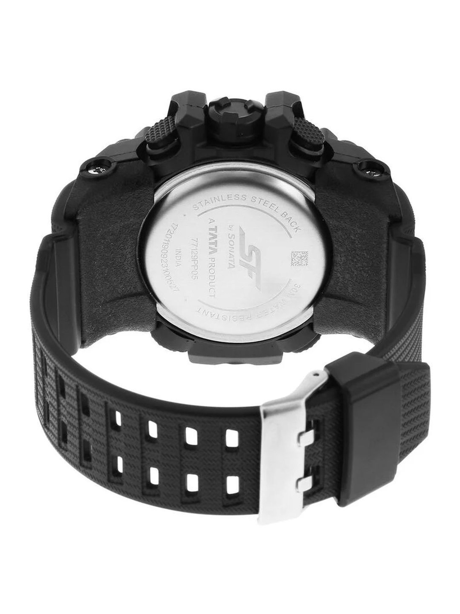 Sonata 77129PP05W Sparq Analog Digital Watch for Men