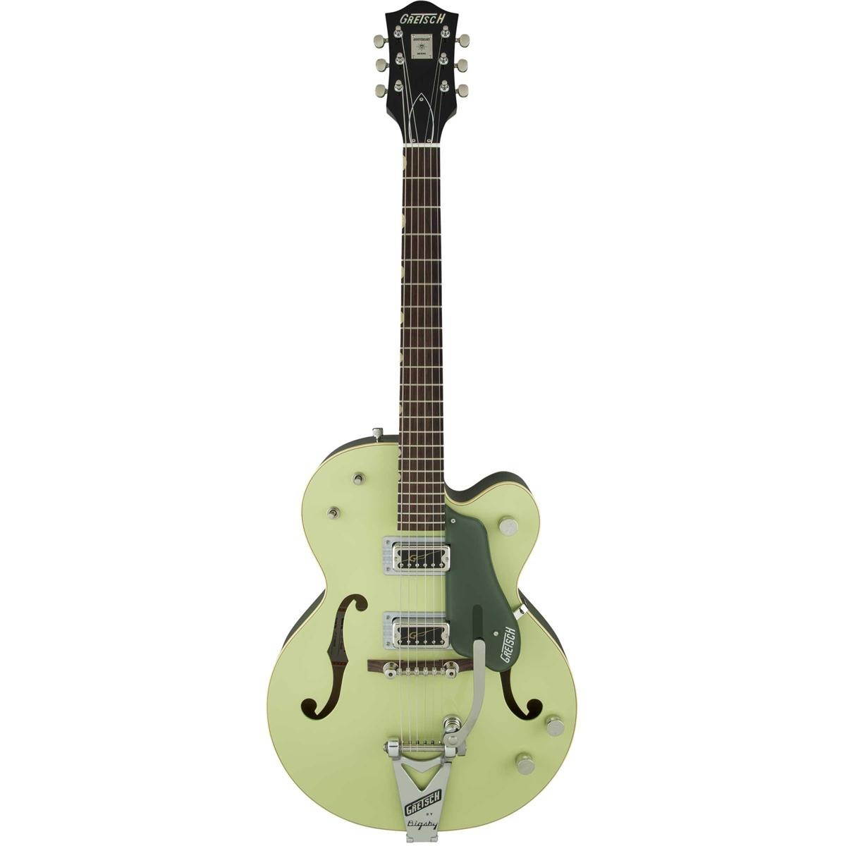 Gretsch G6118T Vintage Select Edition '60 Anniversary Guitar, 2-Tone Smoke Green