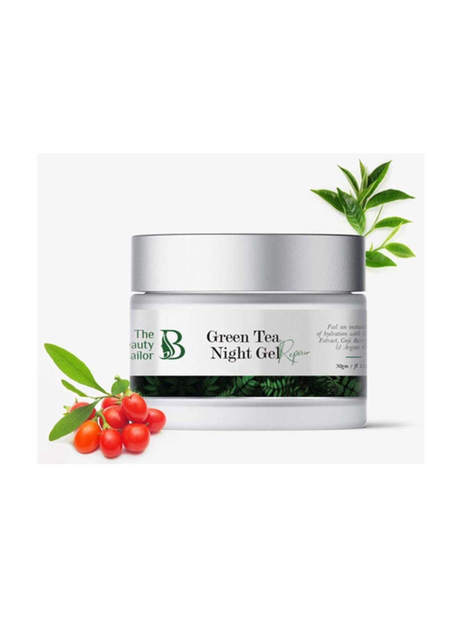 The Beauty Sailor Green Tea Night Gel & Green Tea Skin Elixir