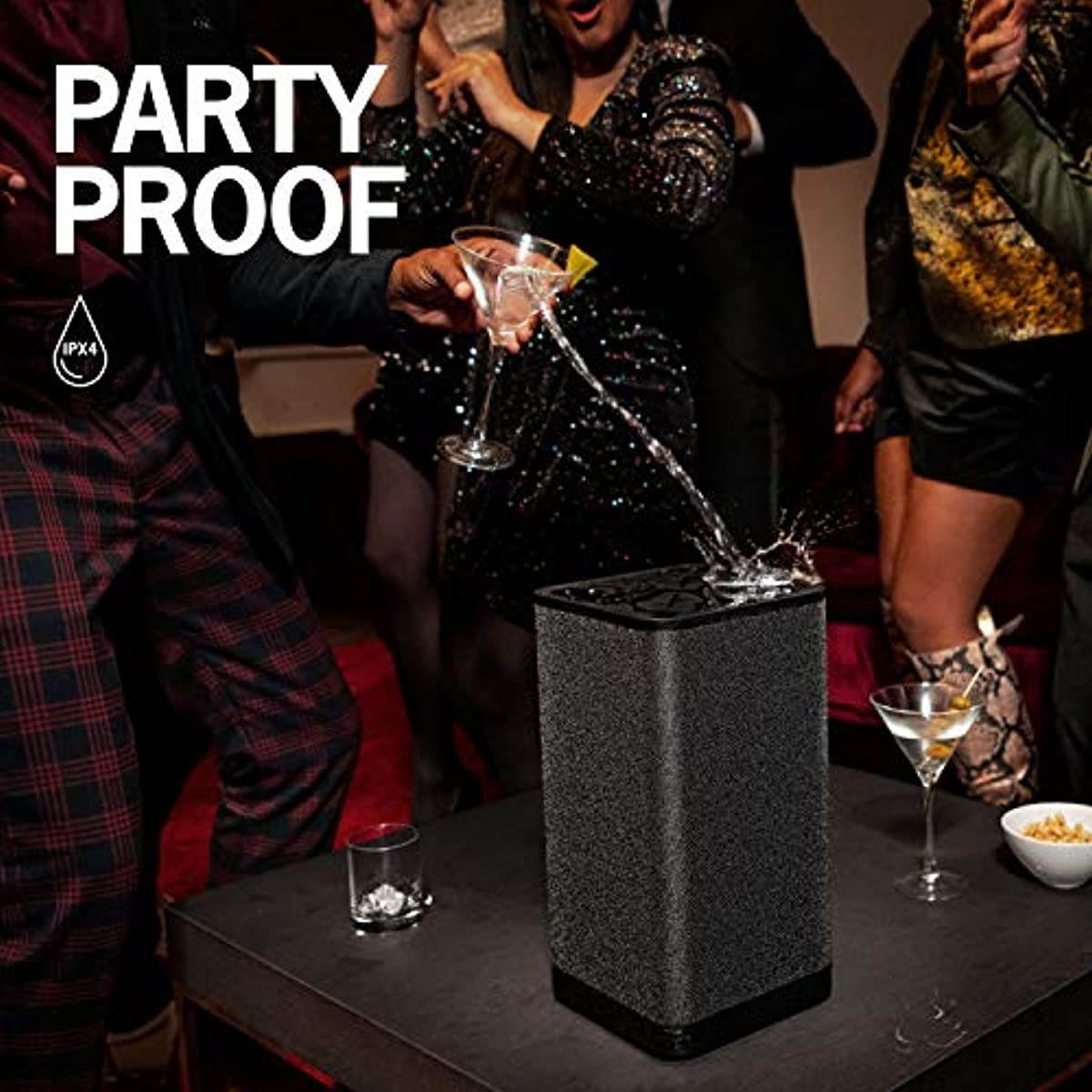 Ultimate Ears Hyperboom Portable & Home Wireless Bluetooth Speaker, Loud Speaker, Big Bass, Water resistant IPX4, 150 Ft Range &ndash; Black