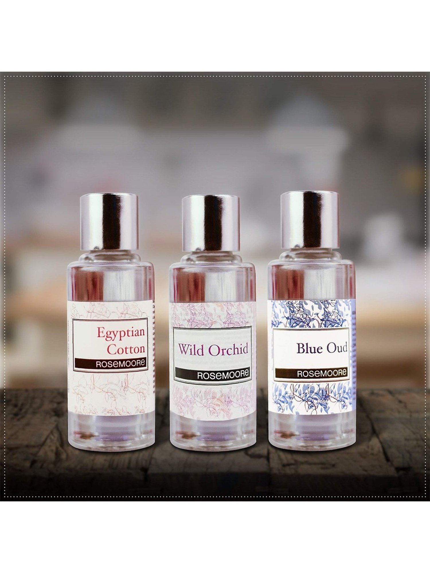 Rosemoore Multicolor Aroma Diffuser Oil Pack Of 3 (15 ml)