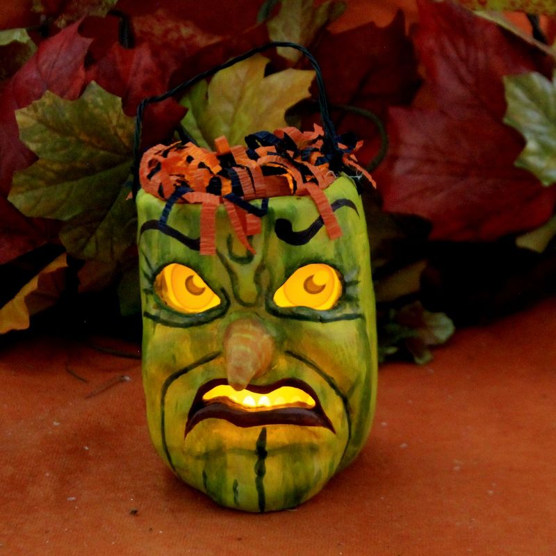 Jorge De Rojas 4.0" Gordy Bucket Frown Carrot Nose Halloween  -  Decorative Figurines