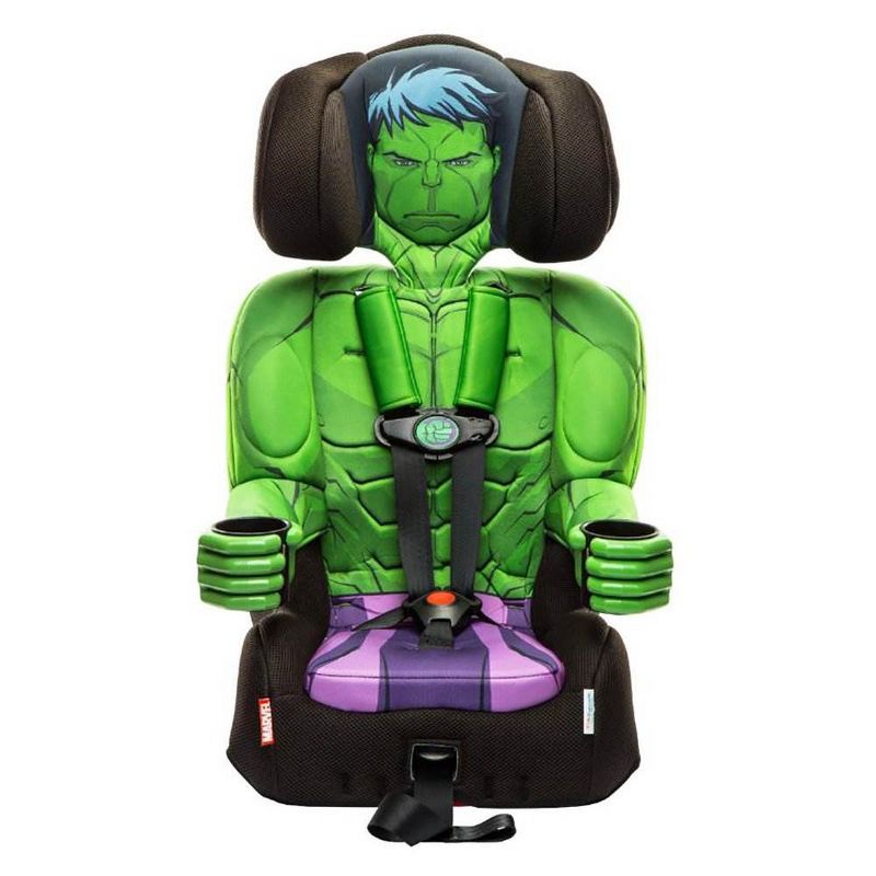 Kids Embrace Marvel Avengers Incredible Hulk Combo Harness Booster Car Seat