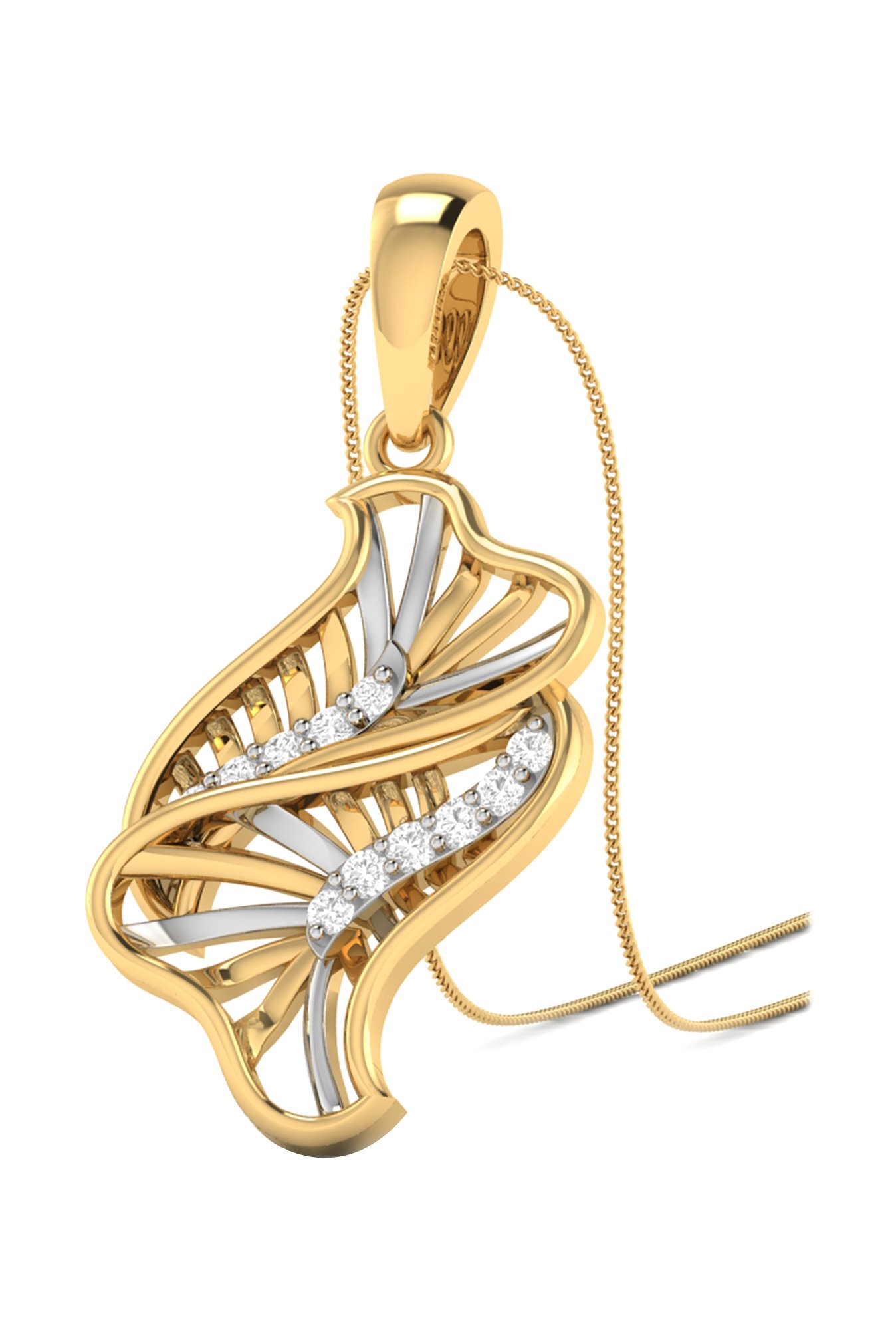 PC Jeweller Cuyler 22 kt Gold Pendant without Chain