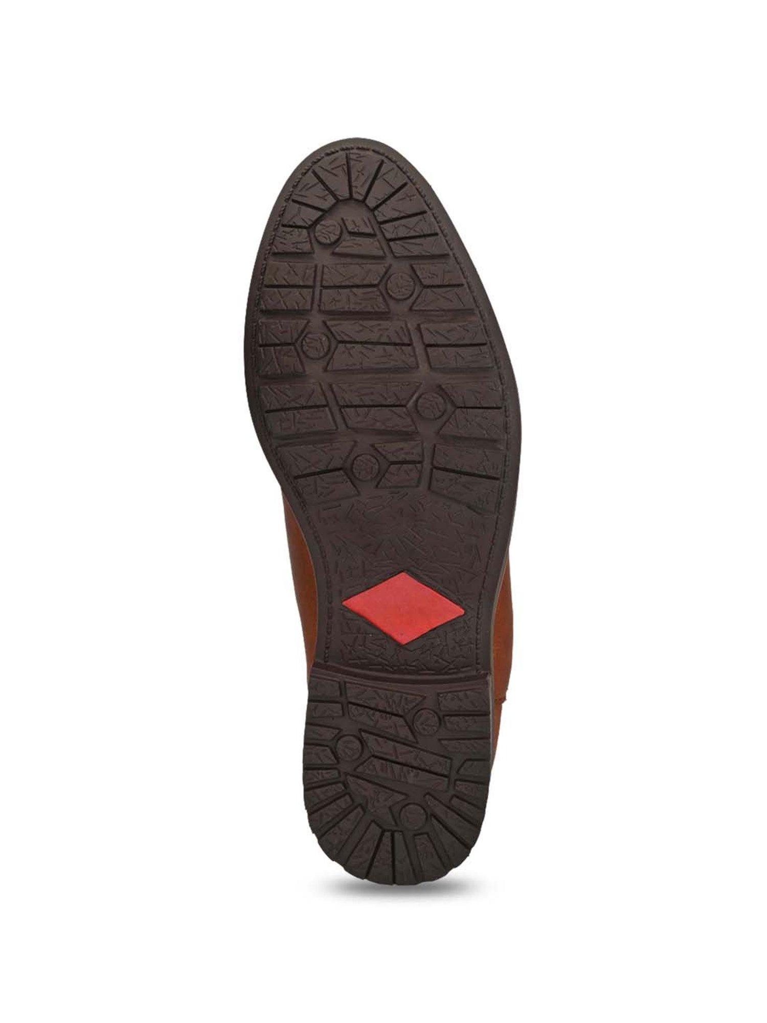 El Paso Men's Tan Chelsea Boots