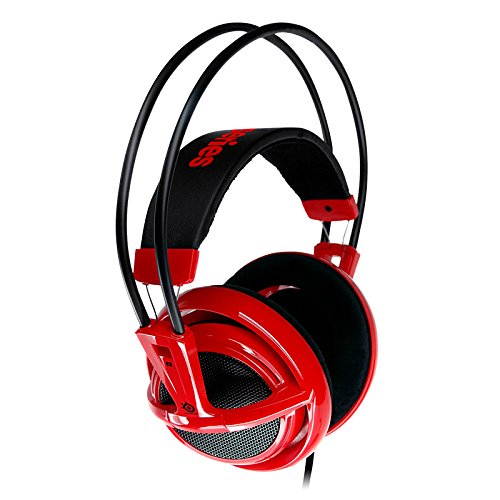 SteelSeries Siberia V2 Full-Size Gaming Headset (Red)