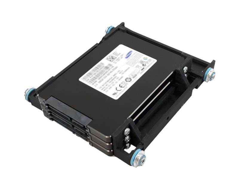 Compeve SSD/HDD Carrier Adapter Caddy Mounting Tray Bracket Bay 2.5" to 3.5" 3xSSD For HP Workstations Z210 Z220 Z230 Z400 Z420