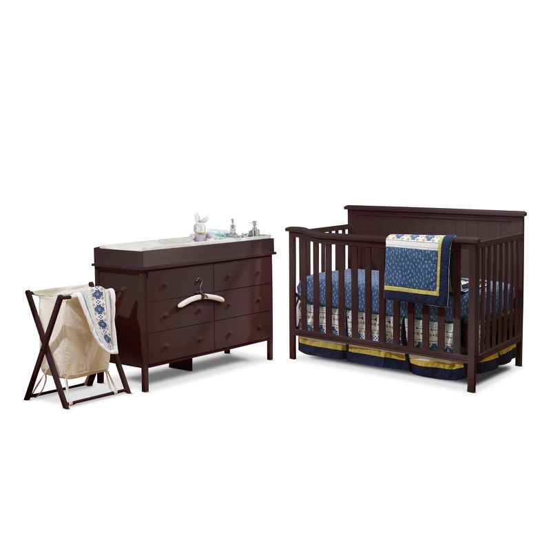 Sorelle Berkley Elite Room in a Box Standard Full-Sized Crib Espresso