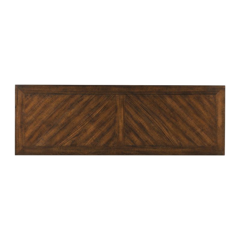 5pc Coya Rustic Bar Height Dining Set Natural - HOMES: Inside + Out