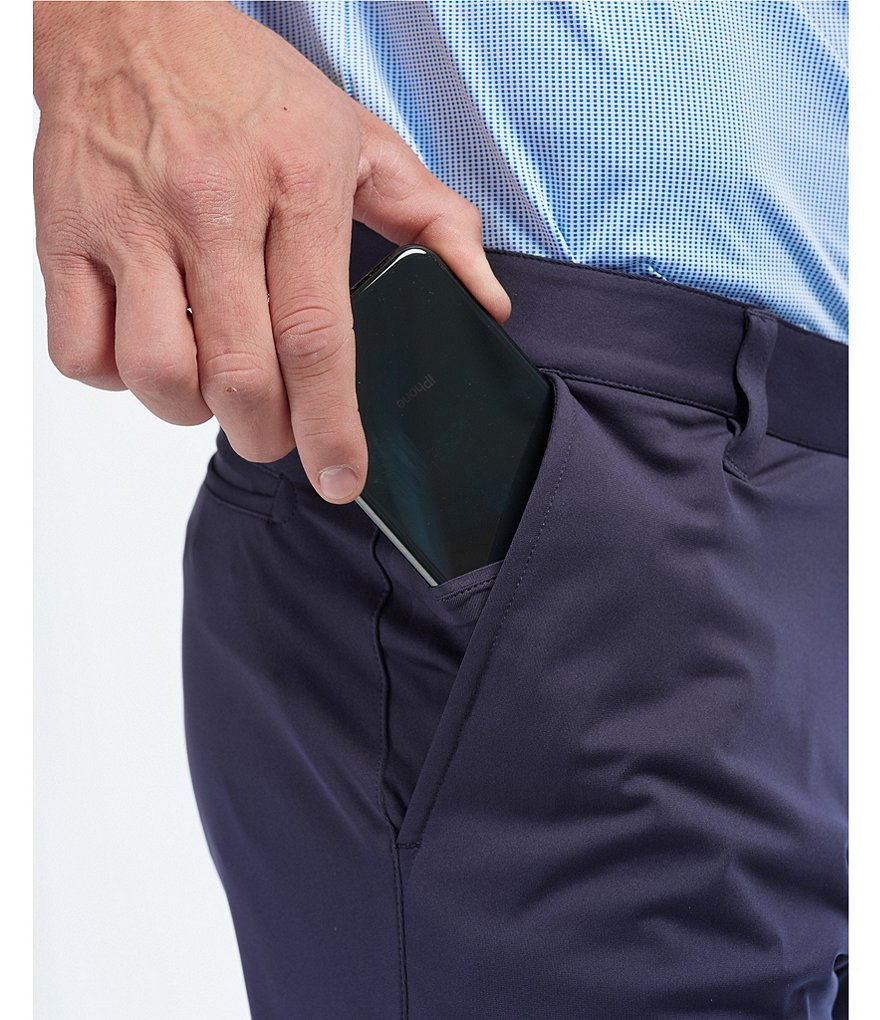 RHONE Slim-Fit Flat-Front Commuter Stretch Pants