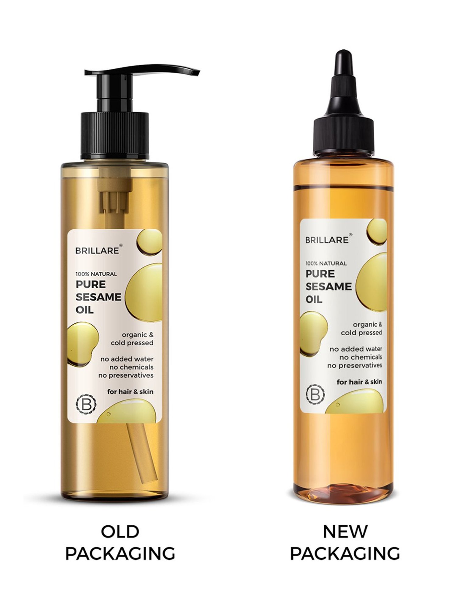 Brillare Pure Seasame Oil - 200 ml