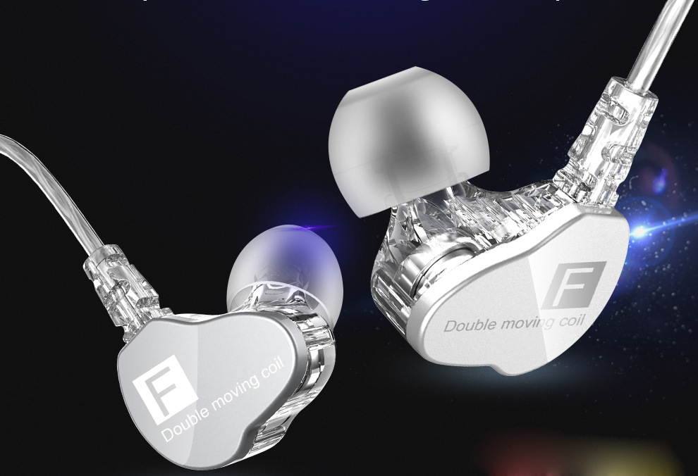 Headphones 7-9(Fmm) 99(dB)QKZ-CK10 Noise Isolation Headsets for Laptop, Mac, iPhone and Most Android Phones White and Black RJ-QKZ-CK9-W