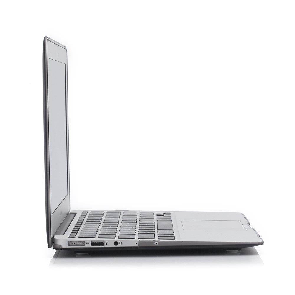 Ruban - Air 11-inch 2 in 1 Soft-Touch Hard Case Cover and Keyboard Cover for Macbook Air 11.6" Models: A1370 / A1465 - Grey