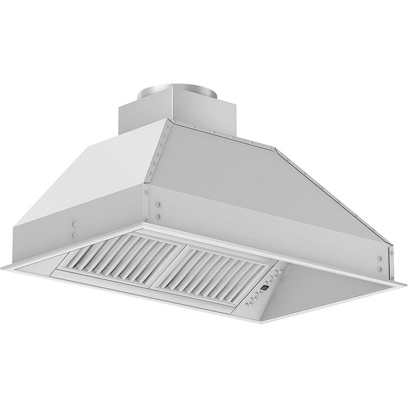 ZLINE 721-34 Deep 1200 CFM 34 Inch Range Hood Insert with LED Lighting, 4 Fan Speed Settings, Stainless Steel