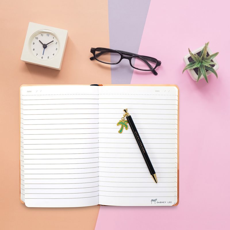 Dabney Lee Set of 2 Flamingo/Palm Pen Set