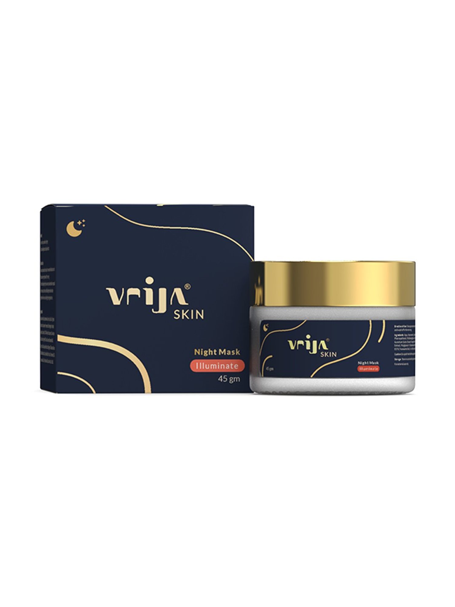 Vrija Illuminate Night Mask for Men & Women - 45 gm