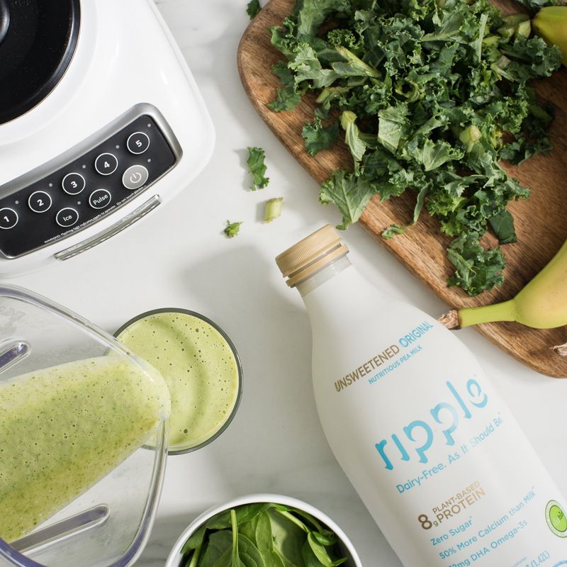 Ripple Dairy-Free Unsweetened Original Milk - 48 fl oz