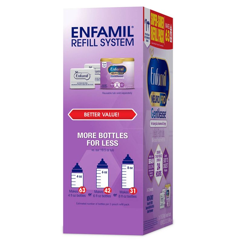 Enfamil NeuroPro Gentlease Formula Powder XL Refill Box - 35.2oz