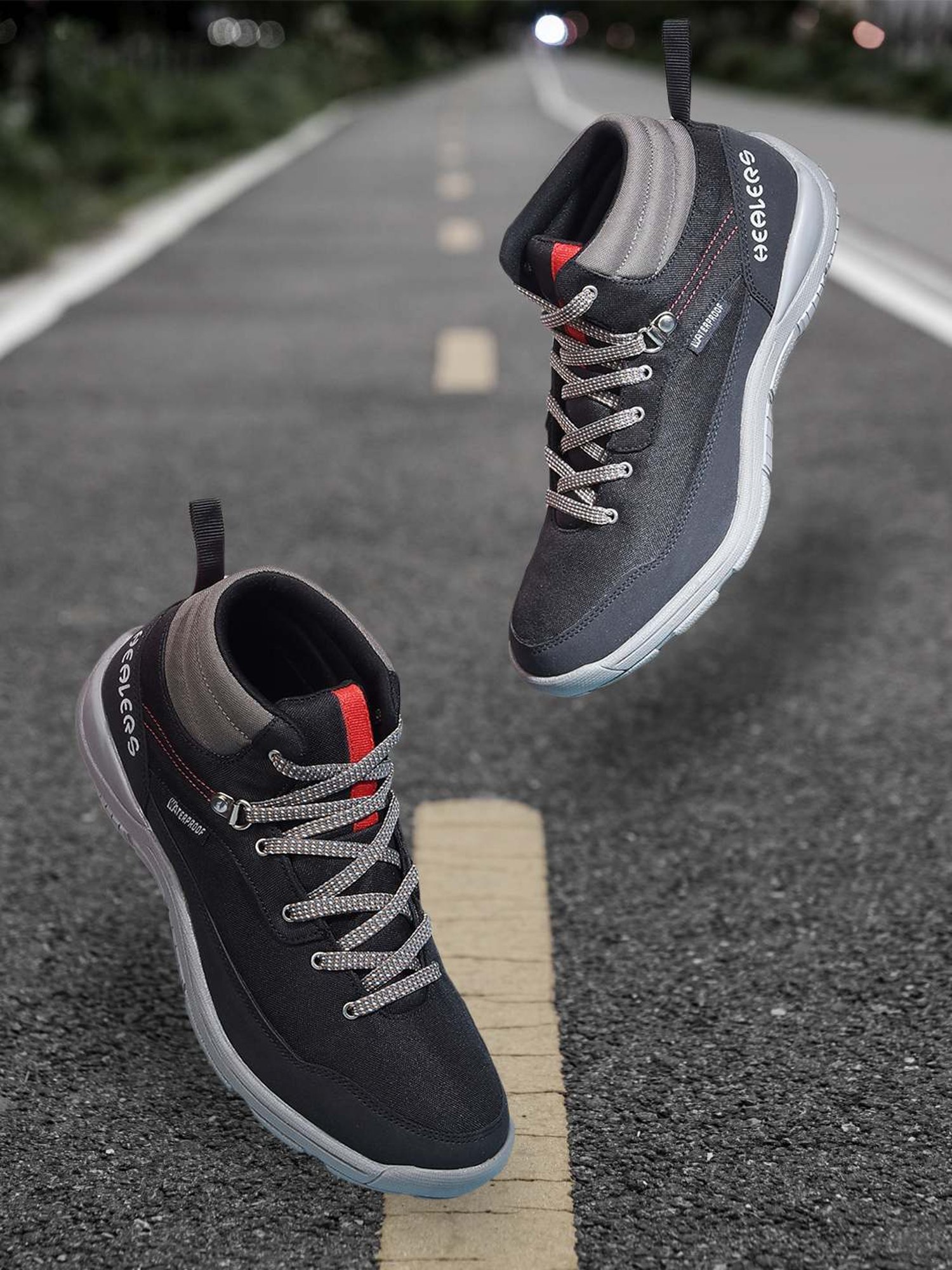 Healers by Liberty Men's RACE-2 Black Casual Boots