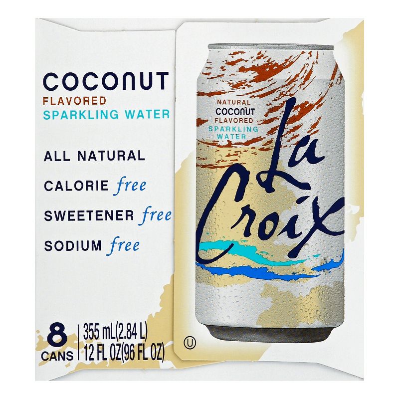 LaCroix Coconut Sparkling Water - 8pk/12 fl oz Cans