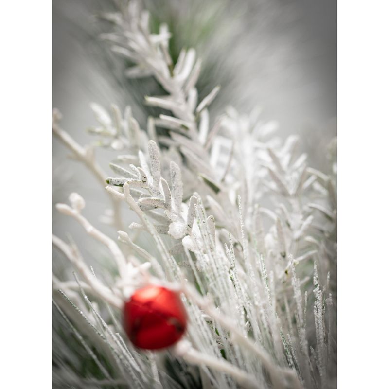 Sullivans Pine & Ball Artificial Stem 30"H Green