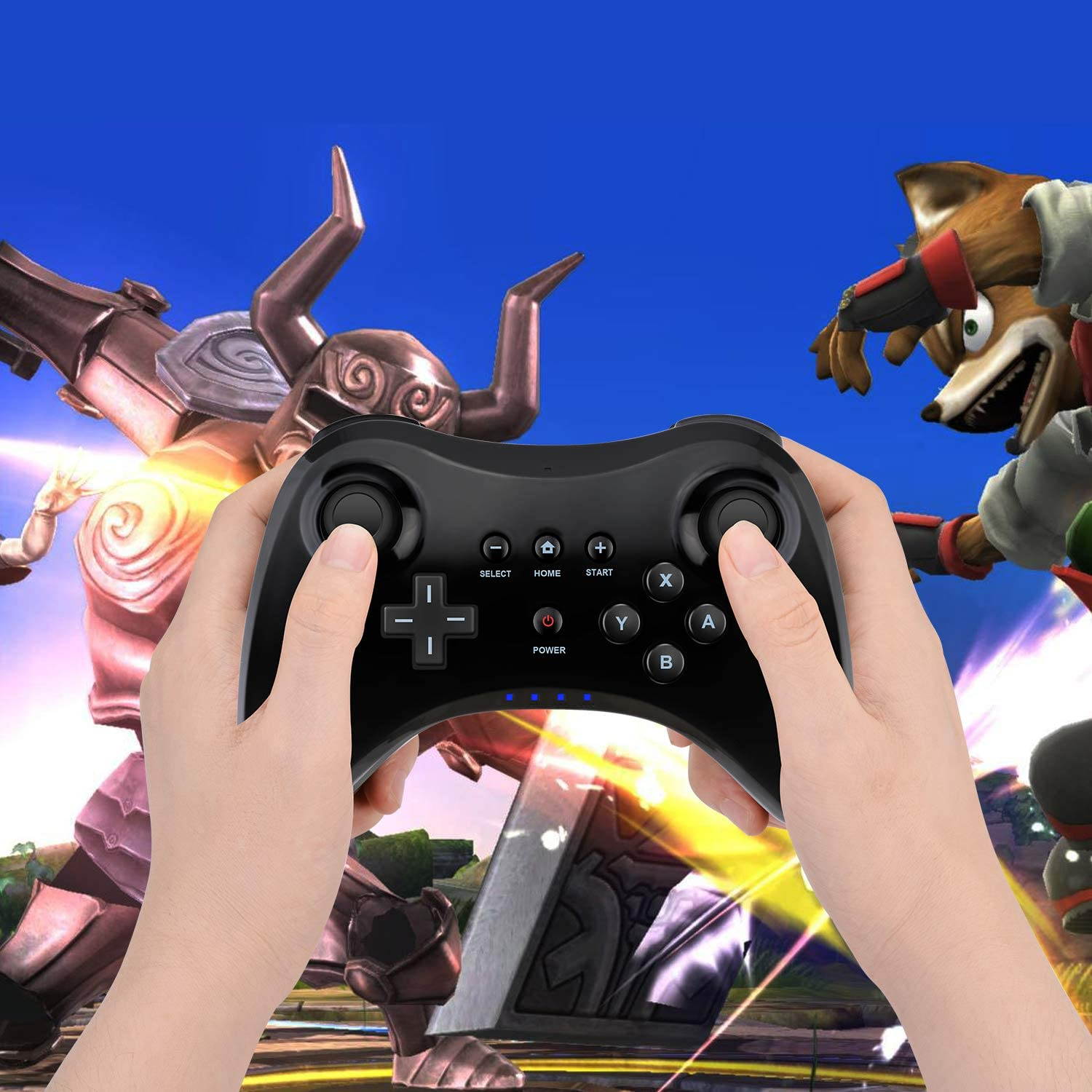 4-In-1 Battery Pack + 4-Seat Charge for Wiiu / Wii