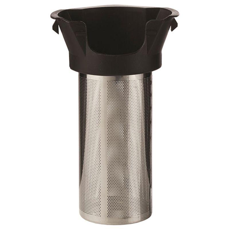 Mr. Coffee 2 Quart Stainless Steel Whistling Tea Kettle with Nylon Handle