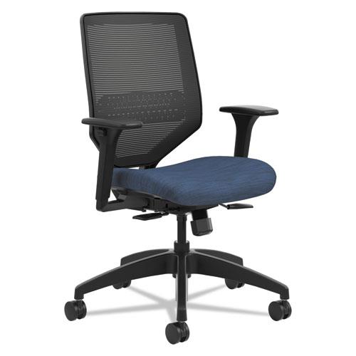 HON - SVM1ALC90TK - Solve Series Mesh Back Task Chair, Midnight/Black, Base: Black