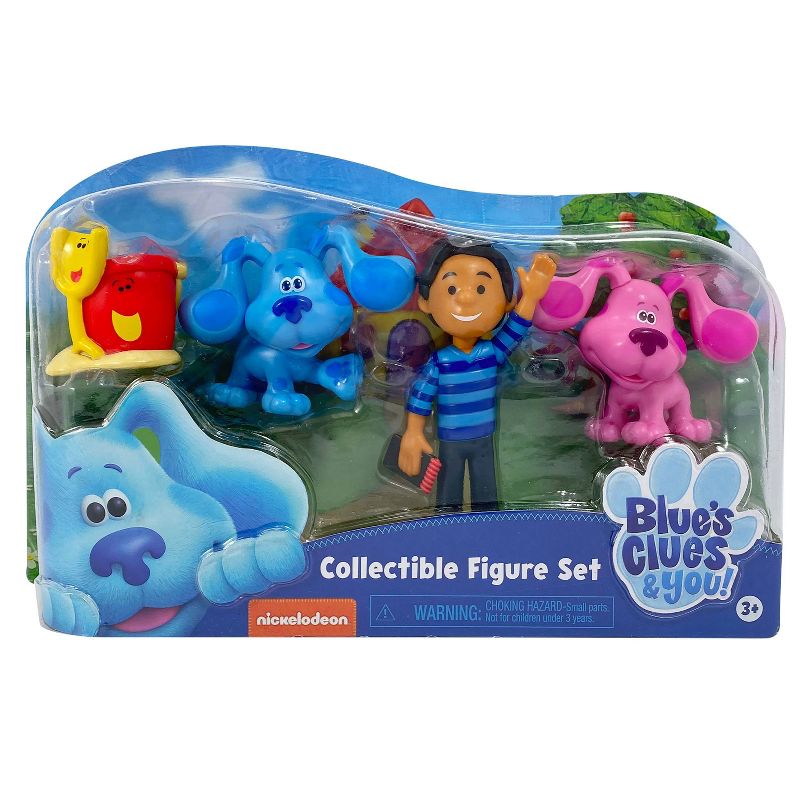 Blue's Clues & You! Collectible Figure Set - 4pc