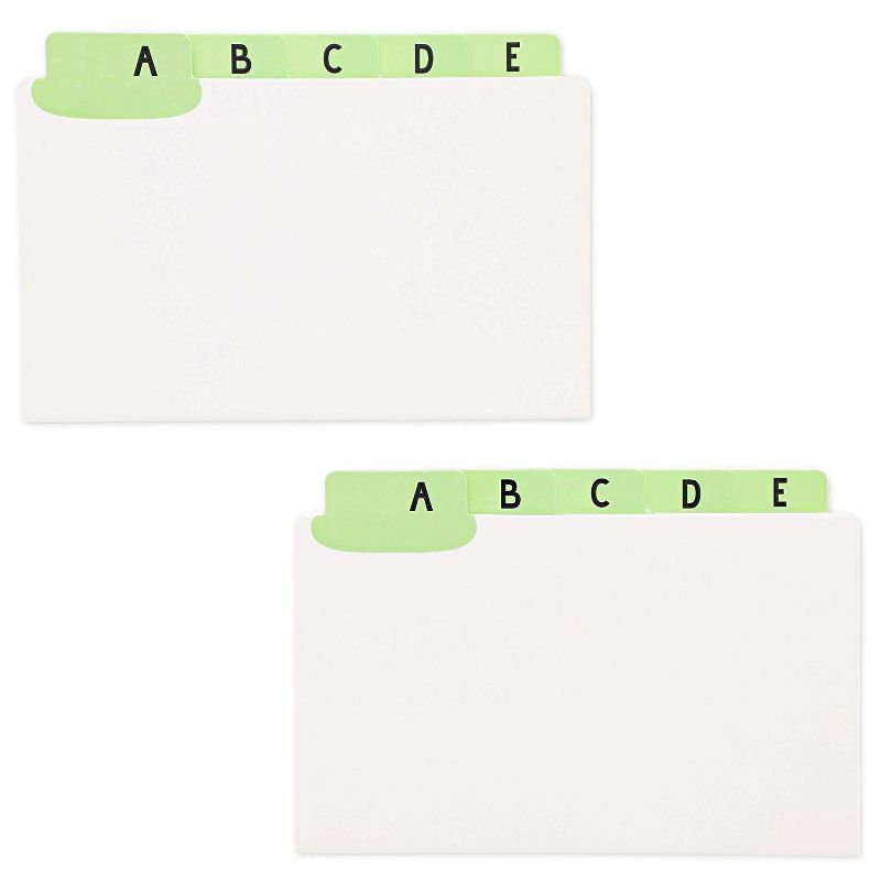 6pk 100 per pack 4" x 6" Blank Index Cards Brite Assorted - Top Notch Teacher Products