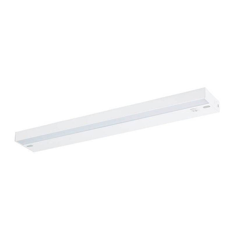 18" Bright Clean Antimicrobial Under Cabinet LED Light Fixture White - Brilli