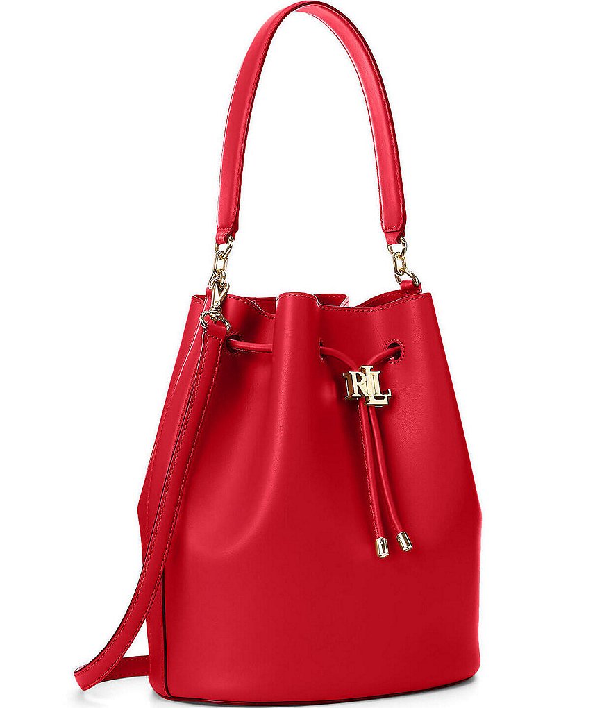 COACH Colorblock Leather Willow Bucket Bag