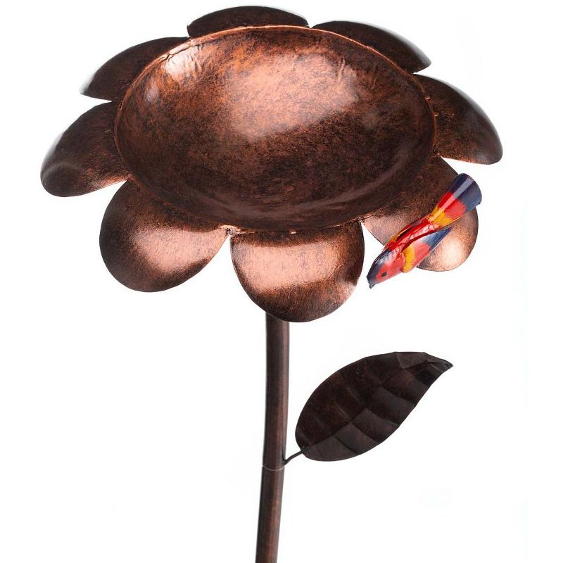 9" Classic II Birdbath with Tripod Stand Antique Copper - Achla Designs