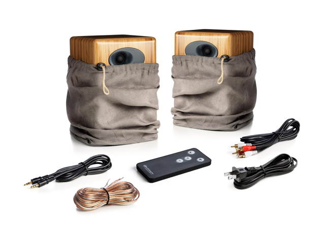 Audioengine A5+ Classic Powered Bookshelf Speakers - Pair (White)