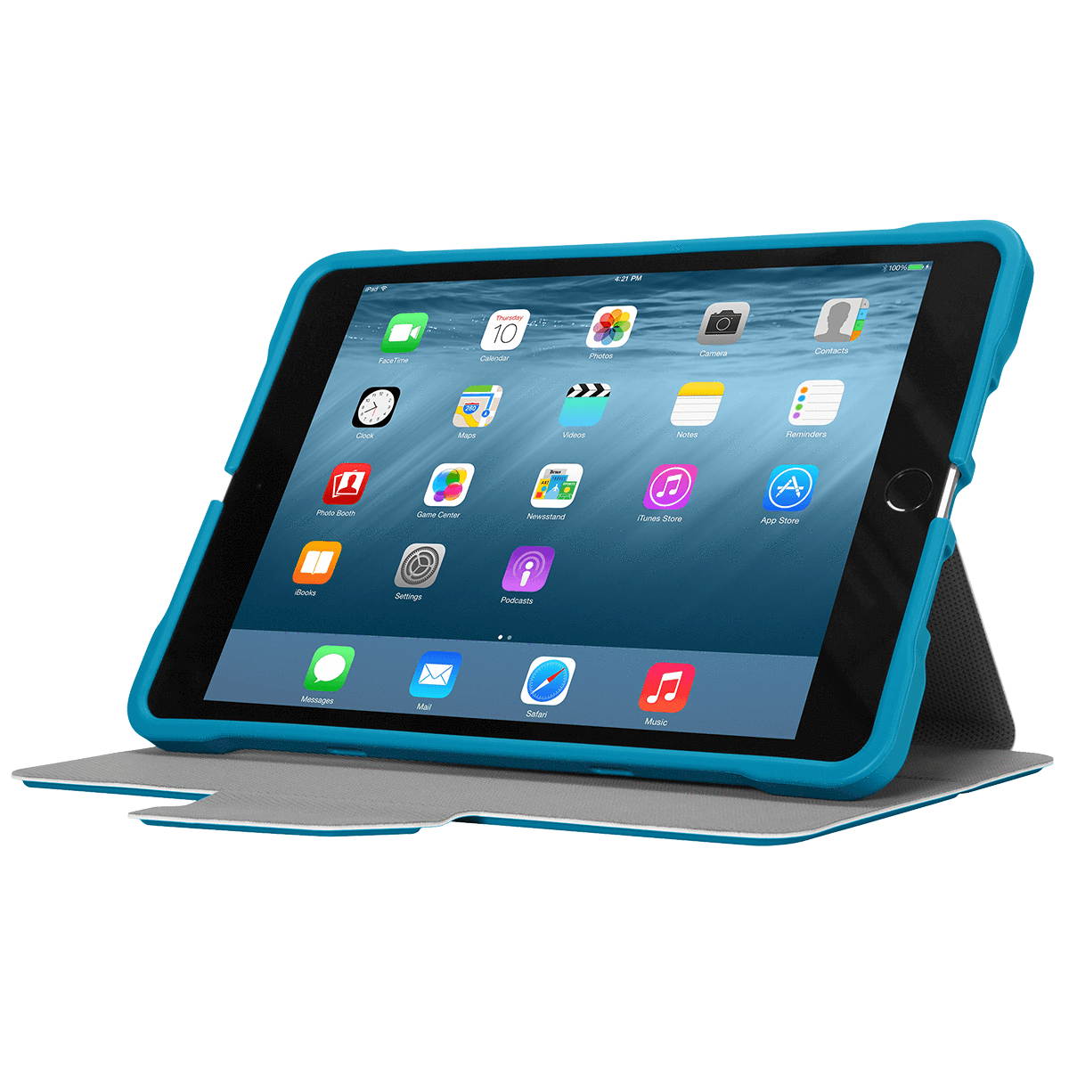 Targus 3D Protection Case for iPad mini 4, 3, 2, iPad mini (Blue) - THZ59502GL