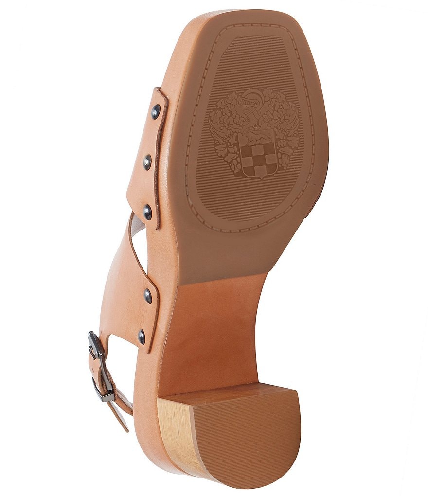 Vince Camuto Mareza 2 Studded Leather Platform Block Heel Sandals