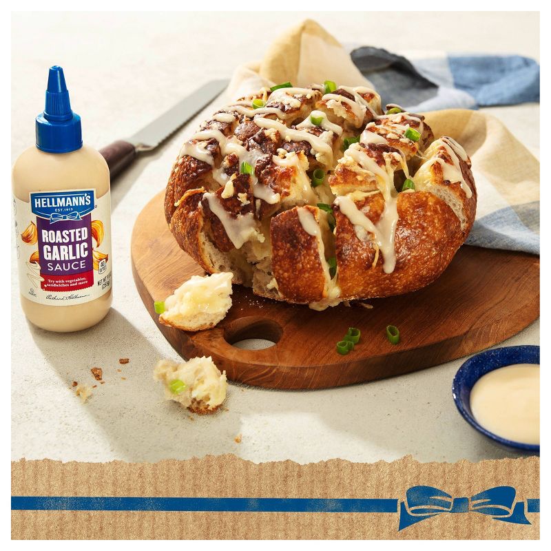 Hellmann's Variety Sauce Roasted Garlic - 9oz