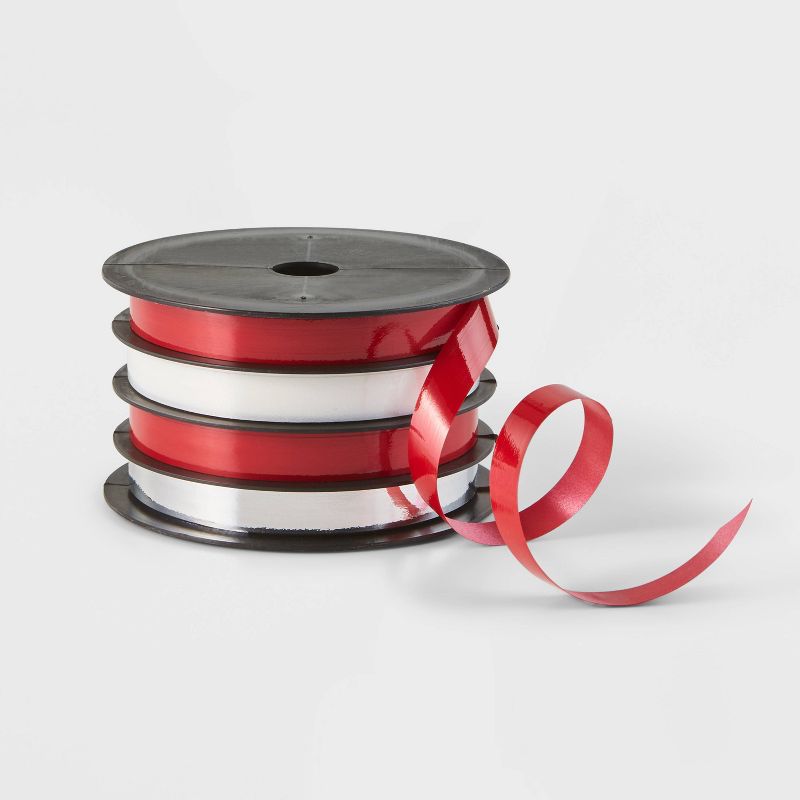 Ribbon 3 End Red/Black Baker's Twine - Wondershop™