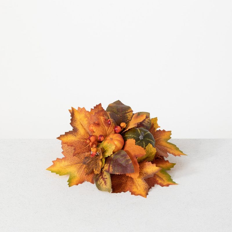 Sullivans Pumpkin & Berry Artificial Orb Decorative Filler 4"H Autumn