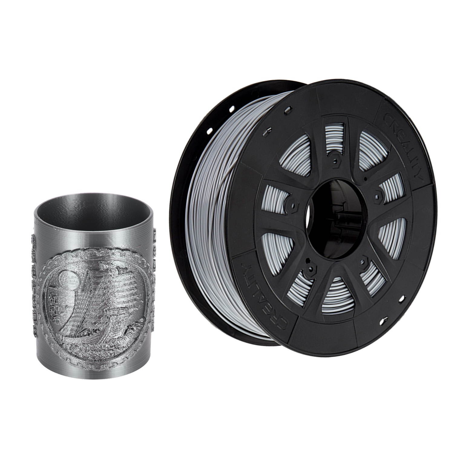 Creality 3D Printer PLA Filament 1.75mm 1kg/2.2lbs Filament Dimensional Accuracy +/- 0.02 mm, Red