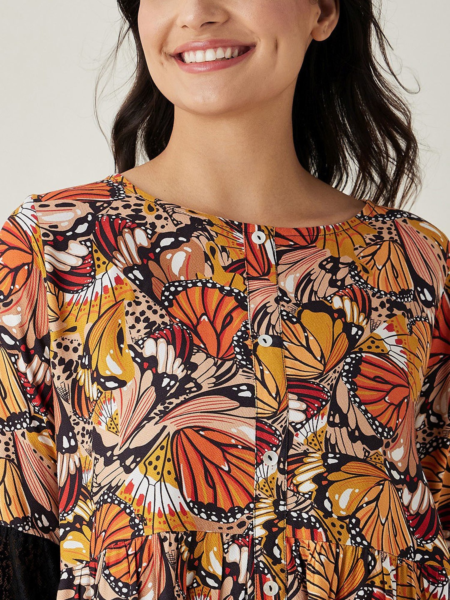 The Kaftan Company Multicolor Printed Top With Pants
