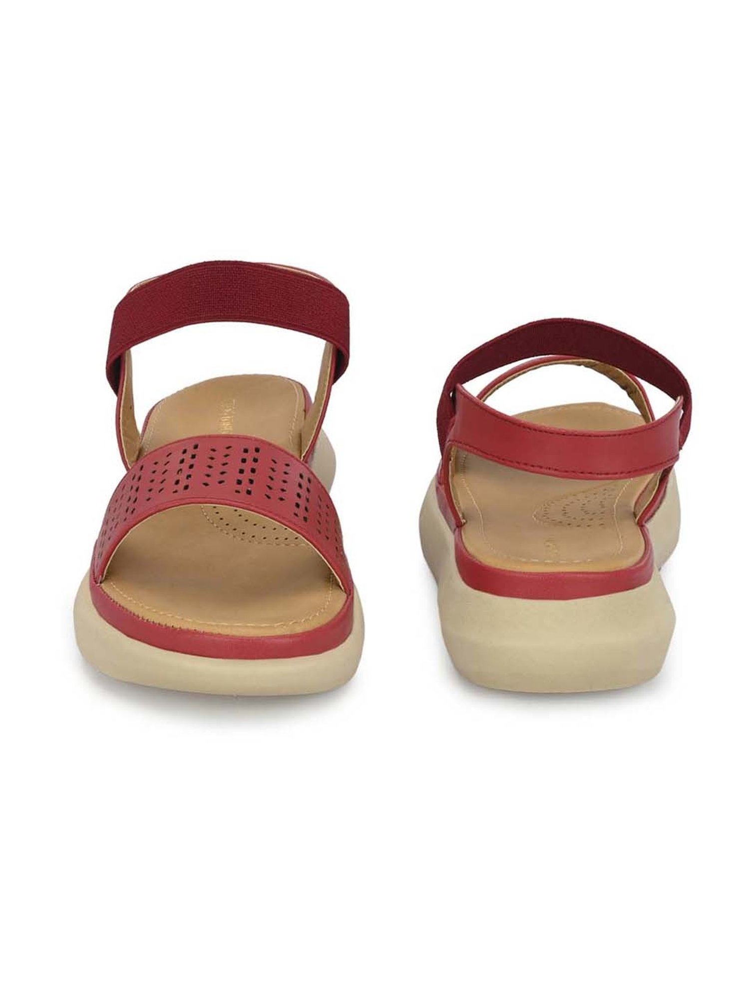 Clog London Women's Cherry Ankle Strap Wedges