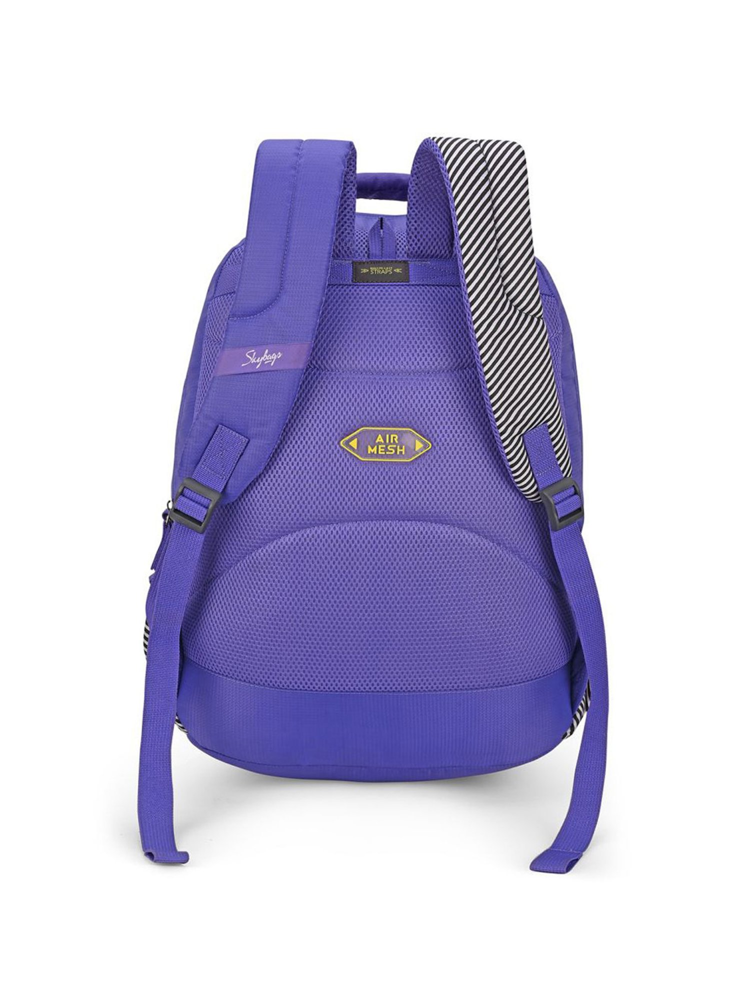 Skybags Klan 01 Purple Polyester Printed Backpack - 32 Ltrs