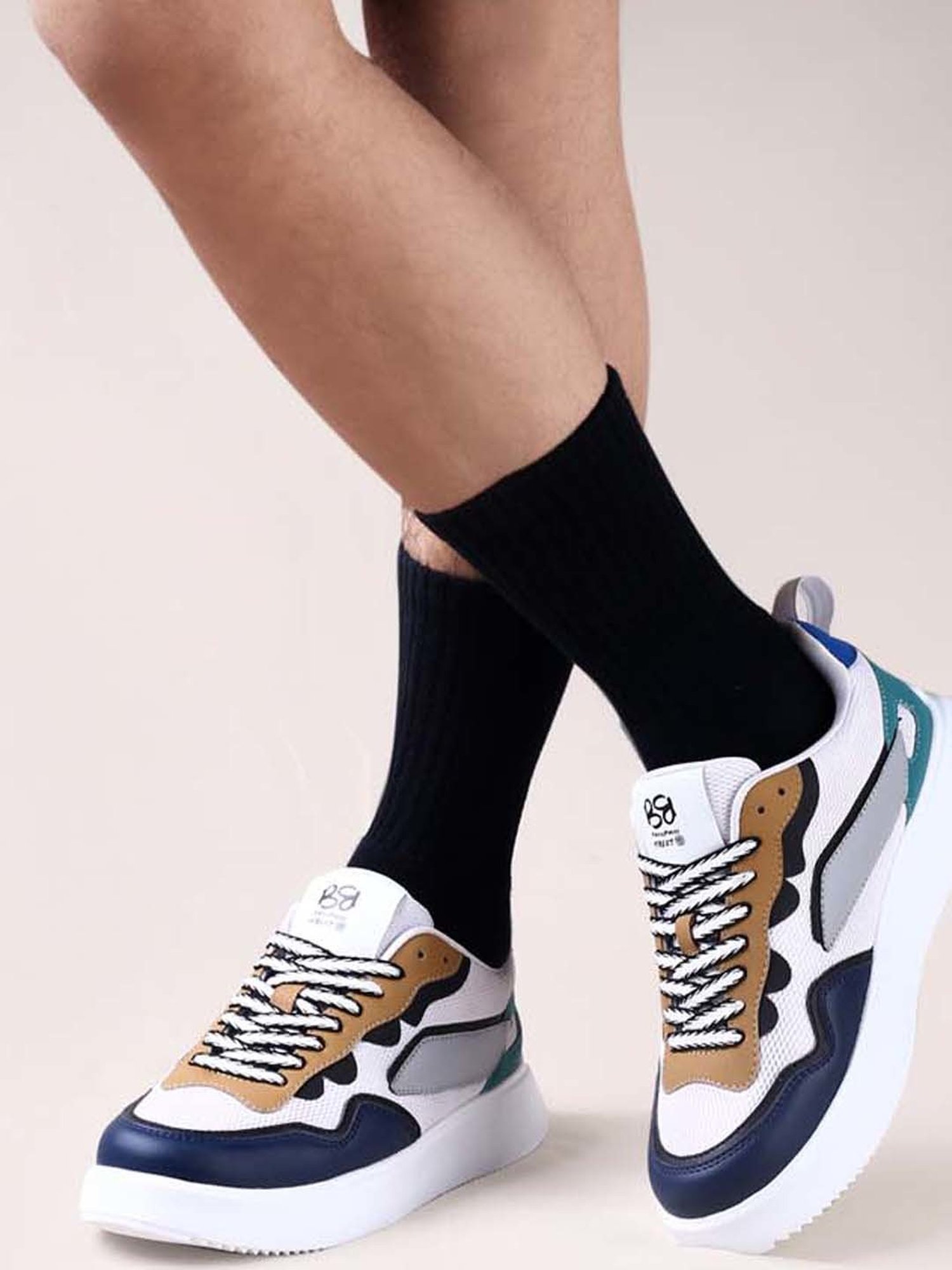 Bacca Bucci Men's Urban Nomad Multicolored Casual Sneakers