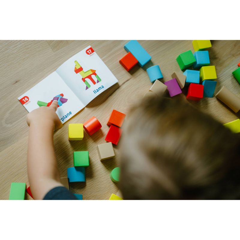 Chuckle & Roar Wood Block Set - 75pc