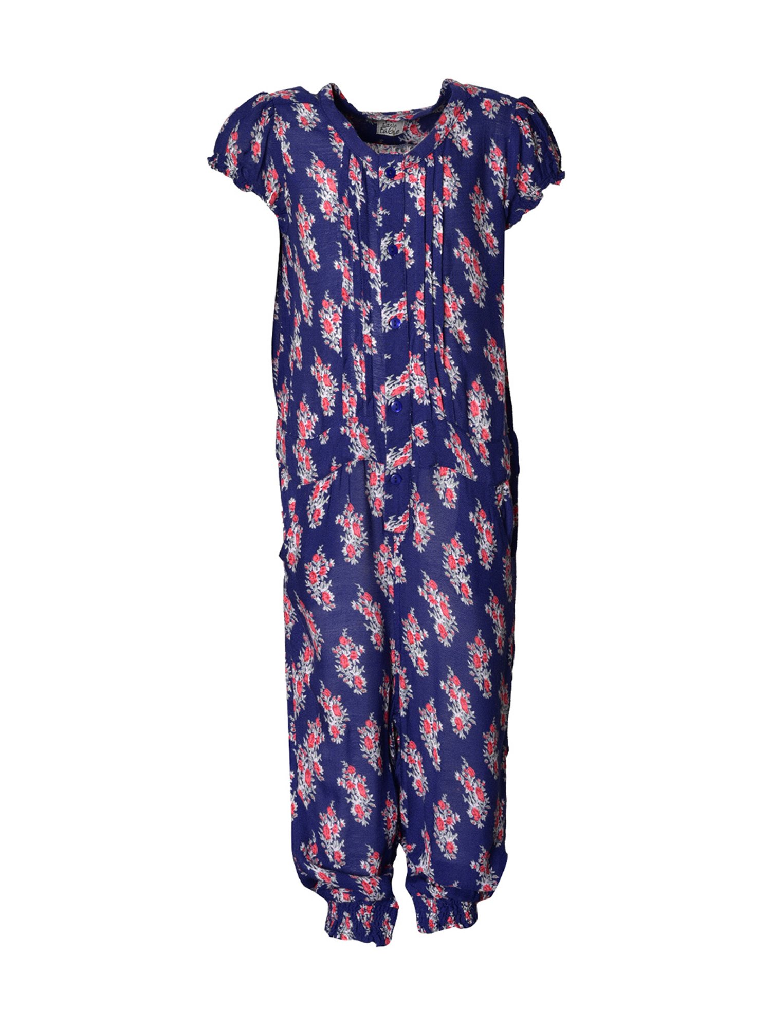 A Little Fable Kids Multicolor Printed Jumpsuits