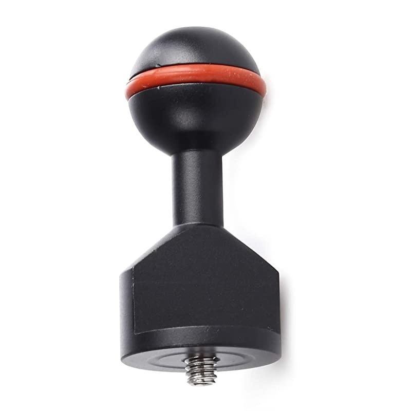 Male 14quot20 to 1quot Ball Adapter Size 25quot69cm for Underwater housing